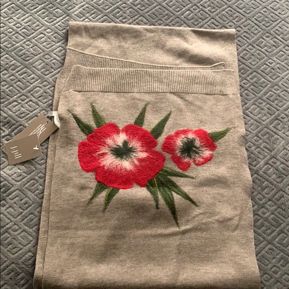 Pretty winter scarf
